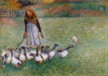 卡米耶 畢沙羅 Little Goose Girl 卡米耶 畢沙羅 Little Goose Girl